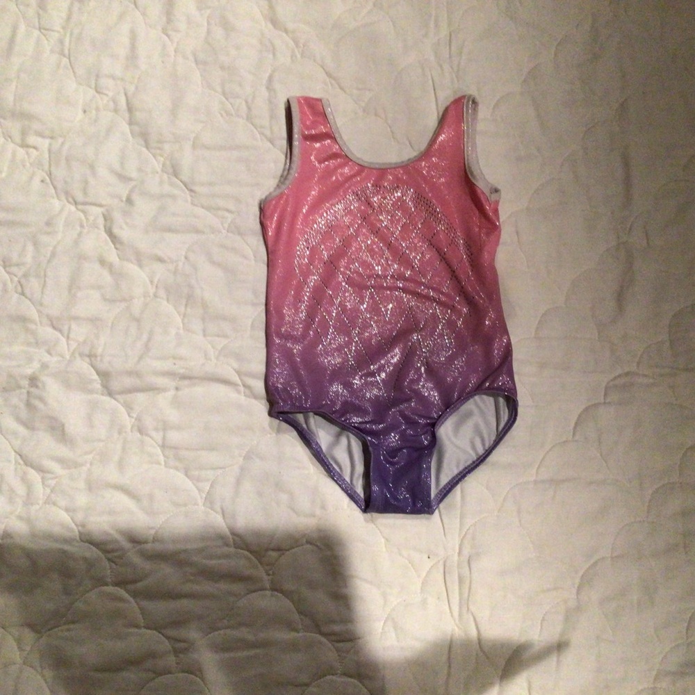 Pink and Purple Kids gymnastics Leo